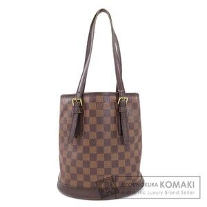 Louis Vuitton Mare Damier Ebene Brown Handbag Canvas